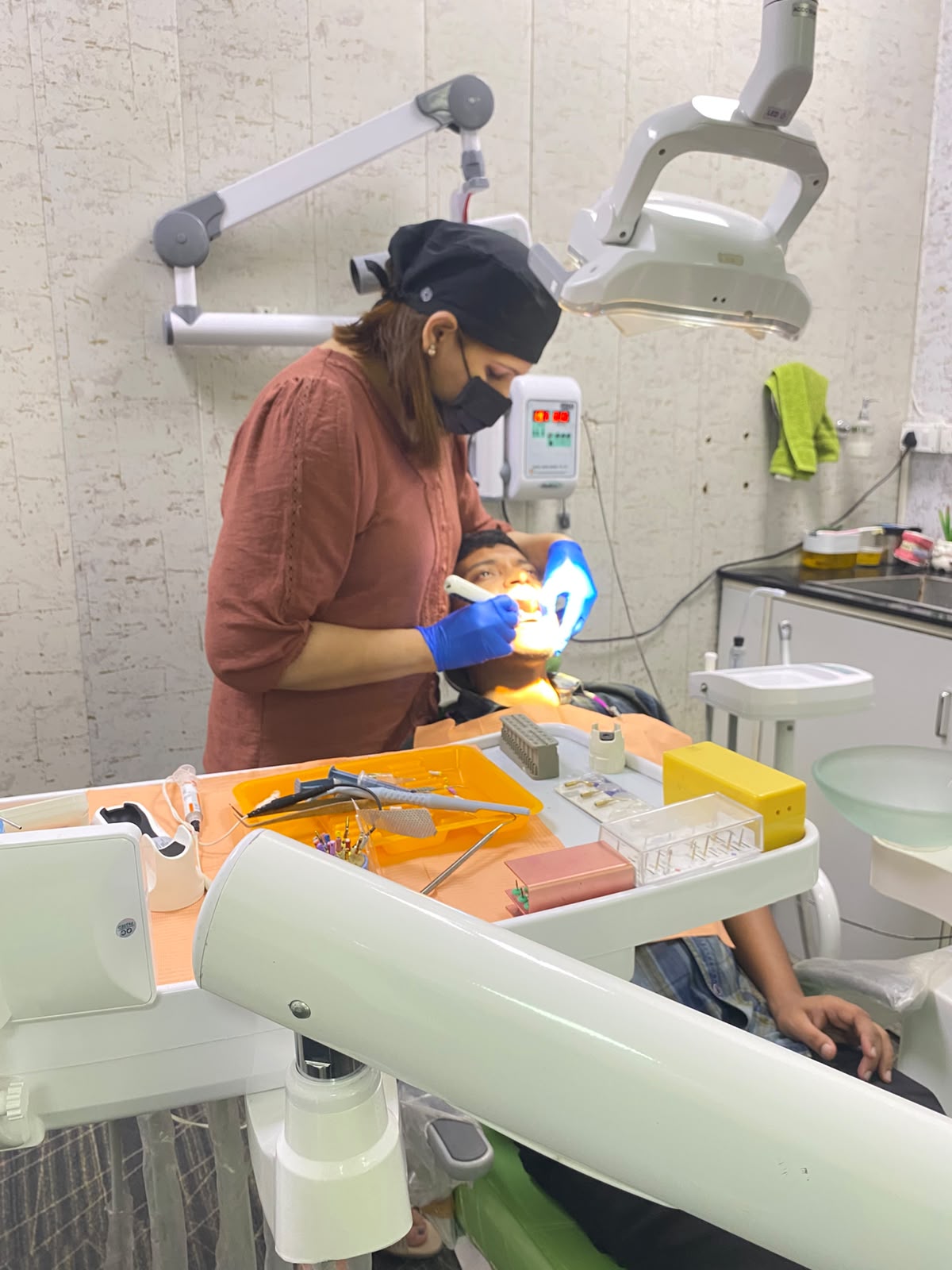 Teeth Whitening in Noida — patient transformation at Dazzling Smiles Sector 20 Noida